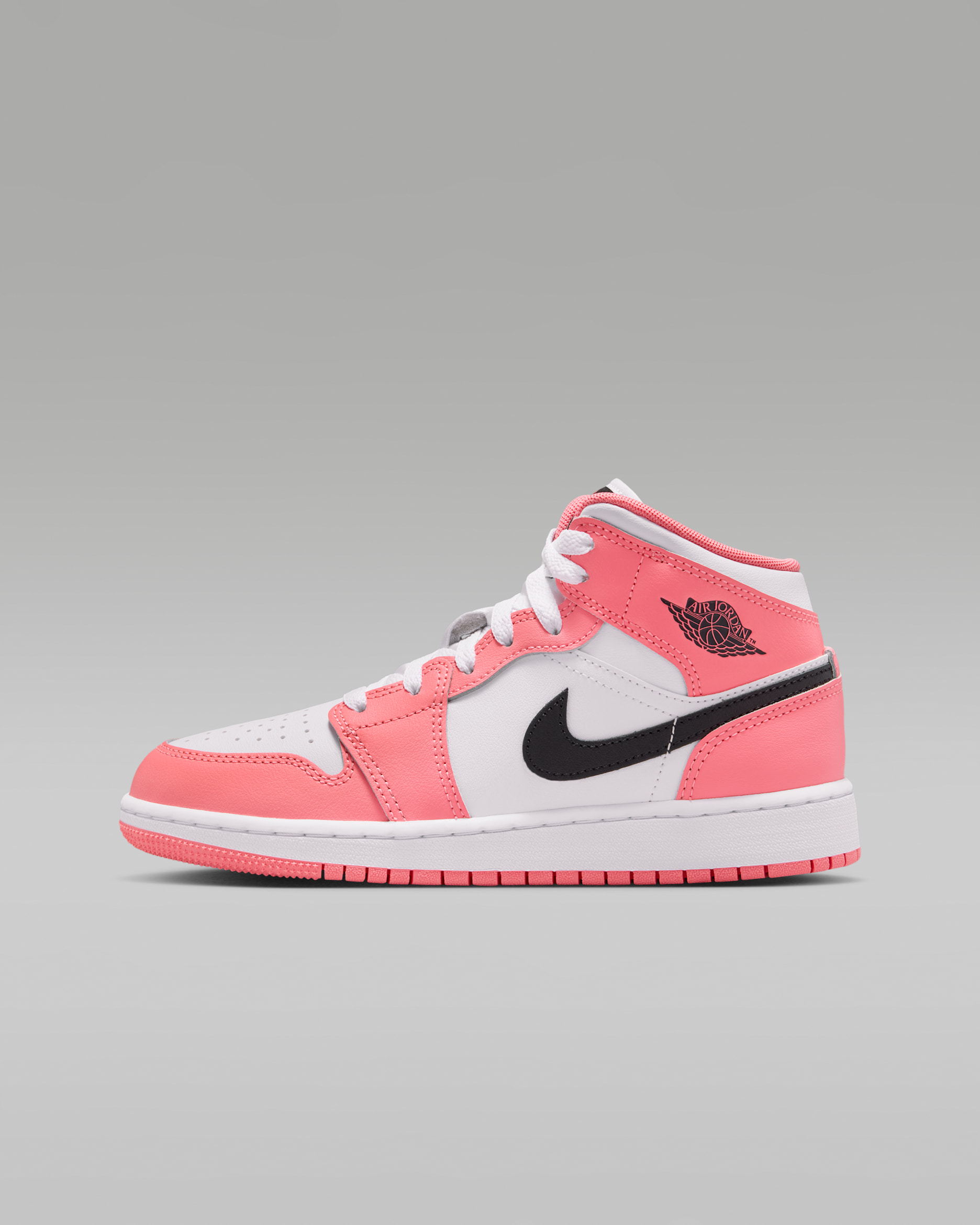 Nike Air Jordan 1 Mid キッズスニーカー White Jordan Air 1 Mid Children - JD Sports Global